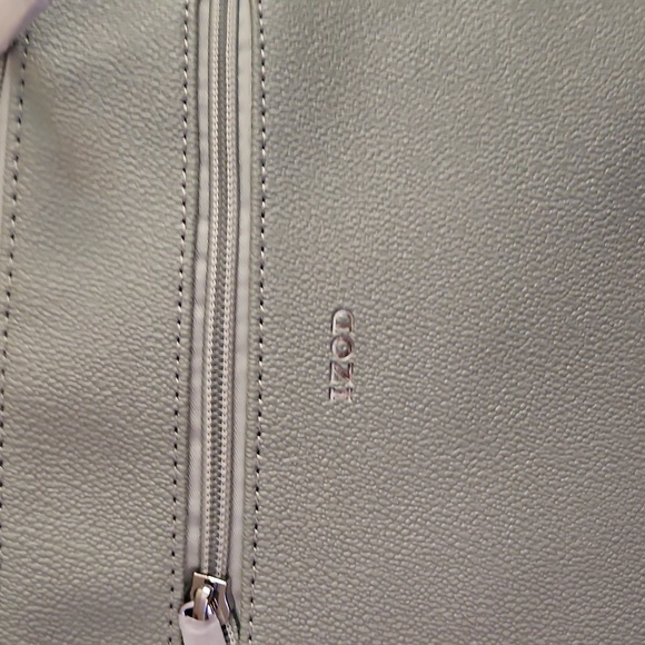 IZOD Crossbody Sage Bag #INV01074 NWT In Bag 10x12" Fabric Strap Vegan Leather - Picture 3 of 11